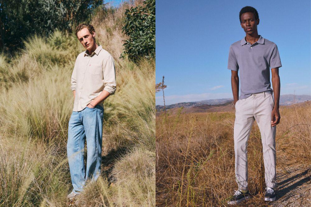 Kolase foto Levi’s® Men's Linen and Denim Collection. (dok. Levi’s®)