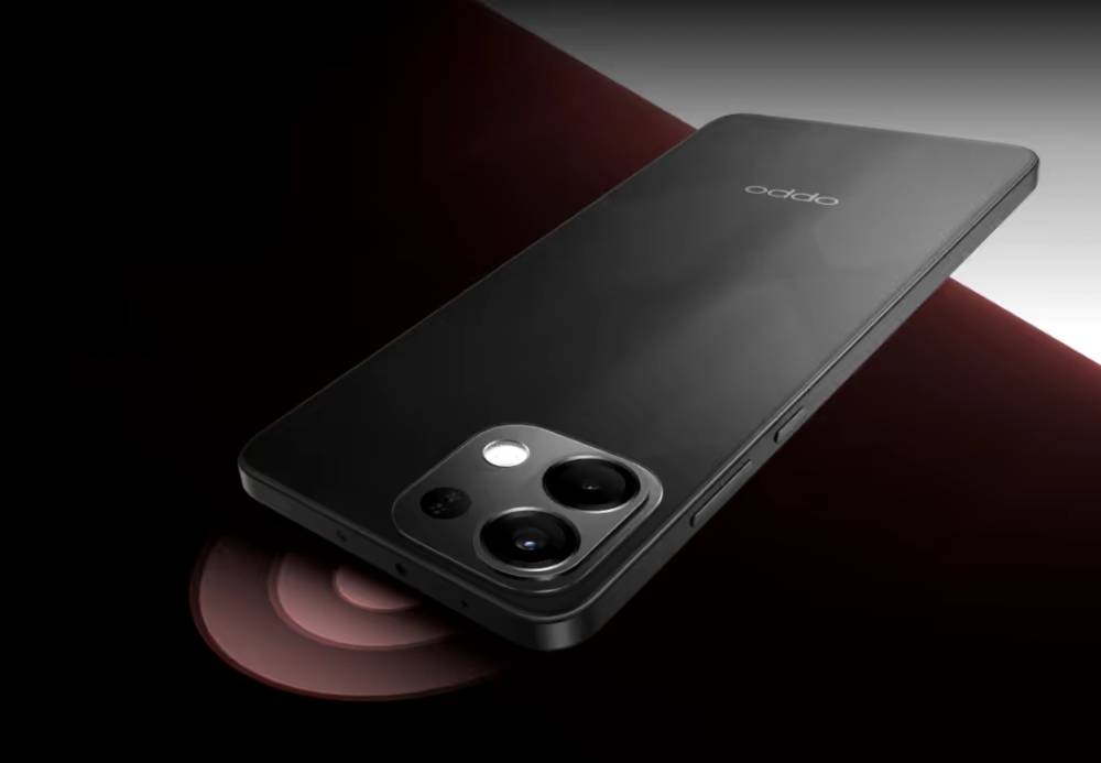 ilustrasi fitur pemancar inframerah yang berada di bingkai atas OPPO K13 5G (oppo.com)