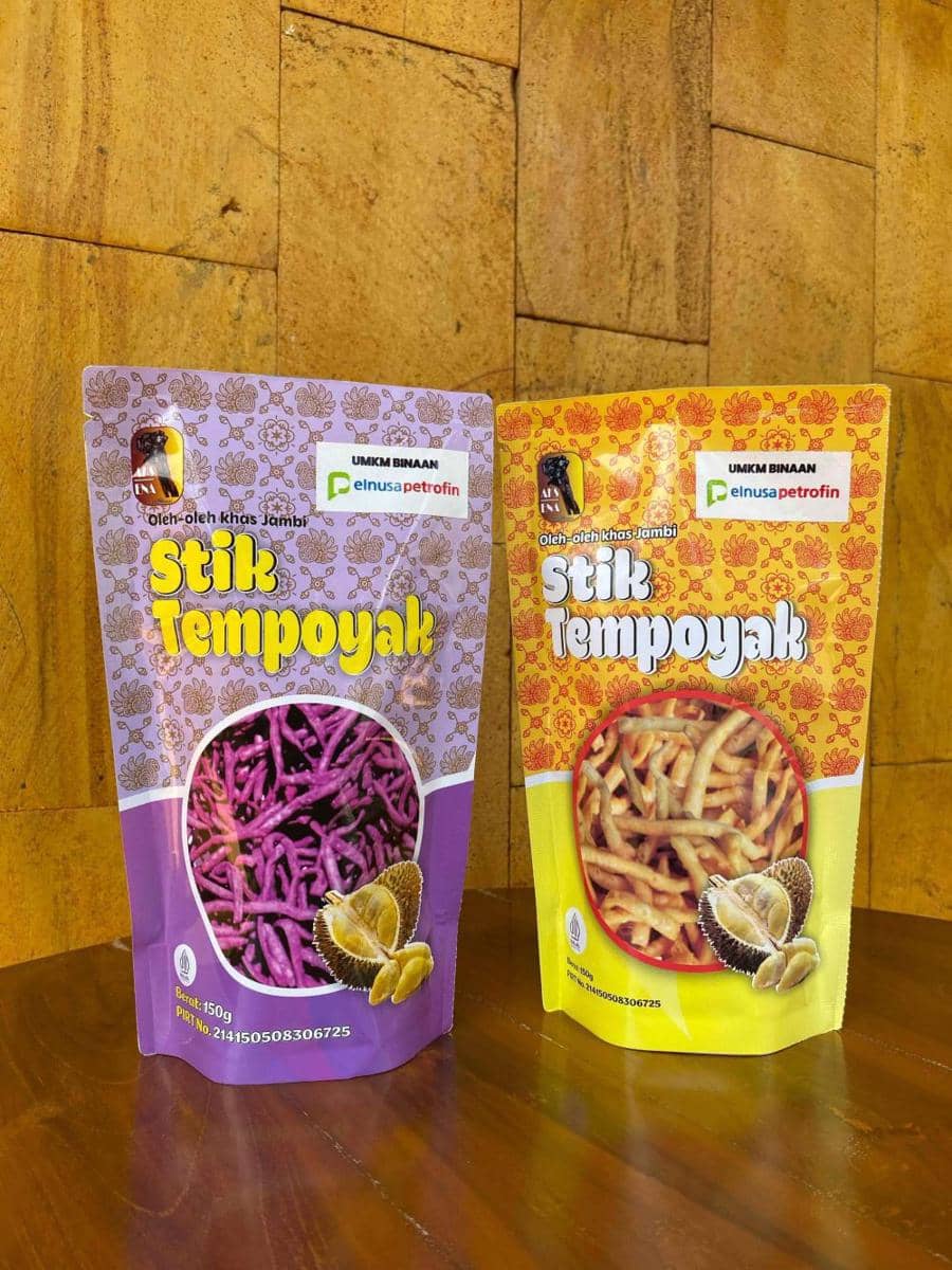 Aksena Snack yang merupakan UMKM binaan CSR Elnusa Petrofin. (Dok Elnusa Petrofin)