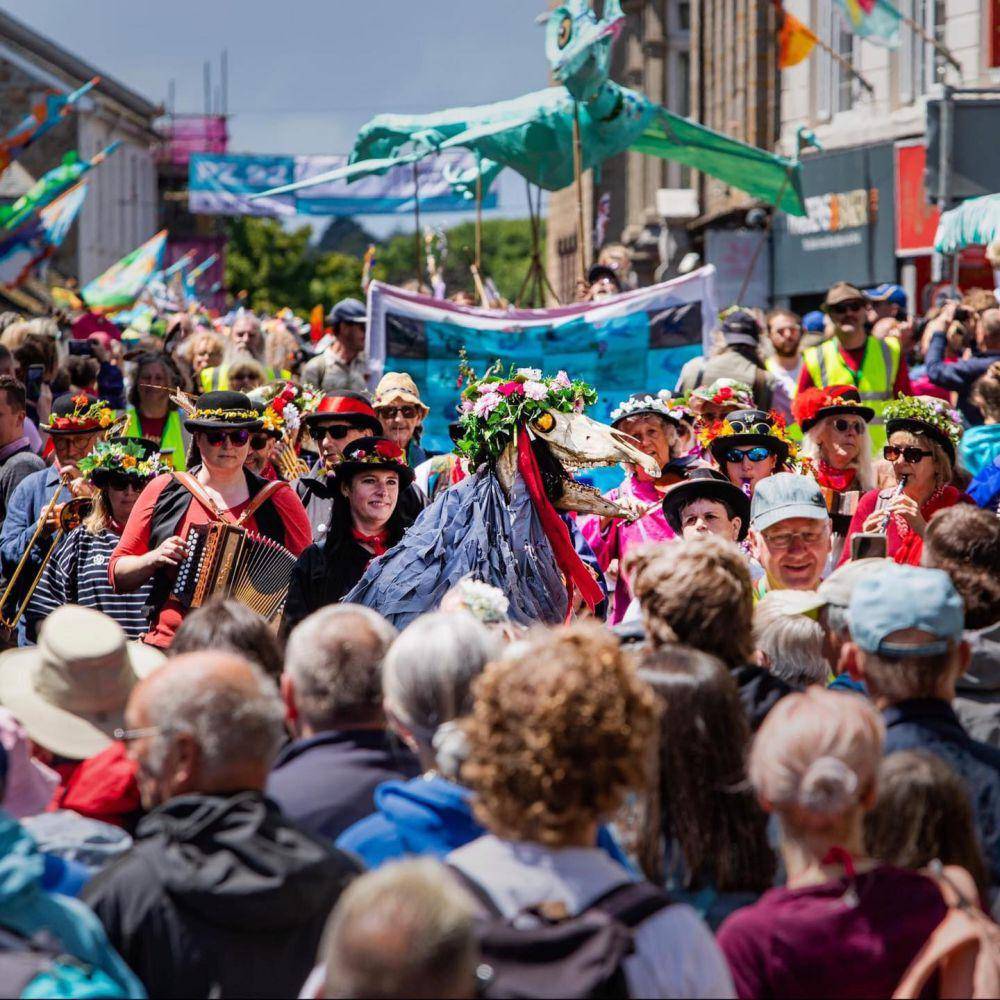Golowan Festival, Inggris (instagram.com/golowan_festival)