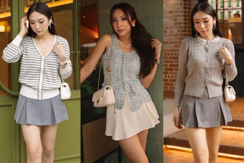 7 Ide Styling OOTD Pakai Rok Mini ala Vivi Cen, Simple Feminine Style!
