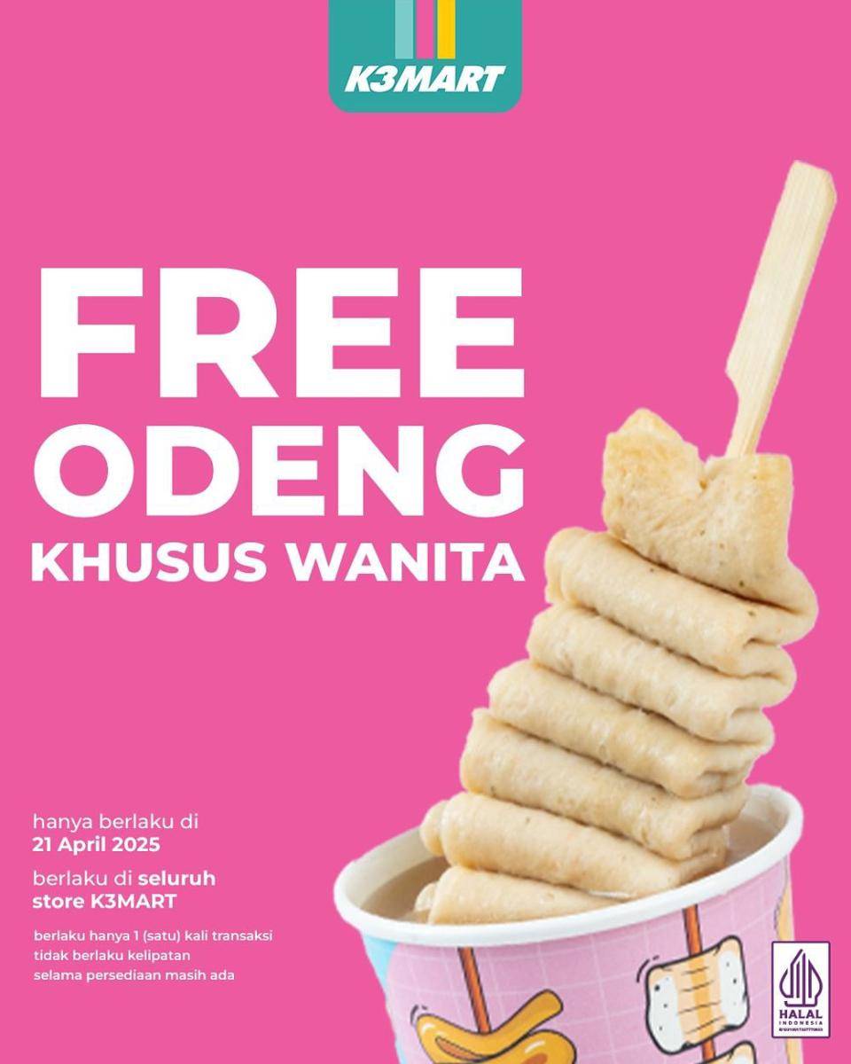 Promo Hari Kartini 2025 K3MART (instagram.com/k3mart.id)