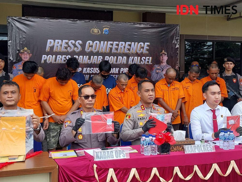 Sepekan Menjabat, Kapolres Banjar Ungkap 8 Kasus Kriminal