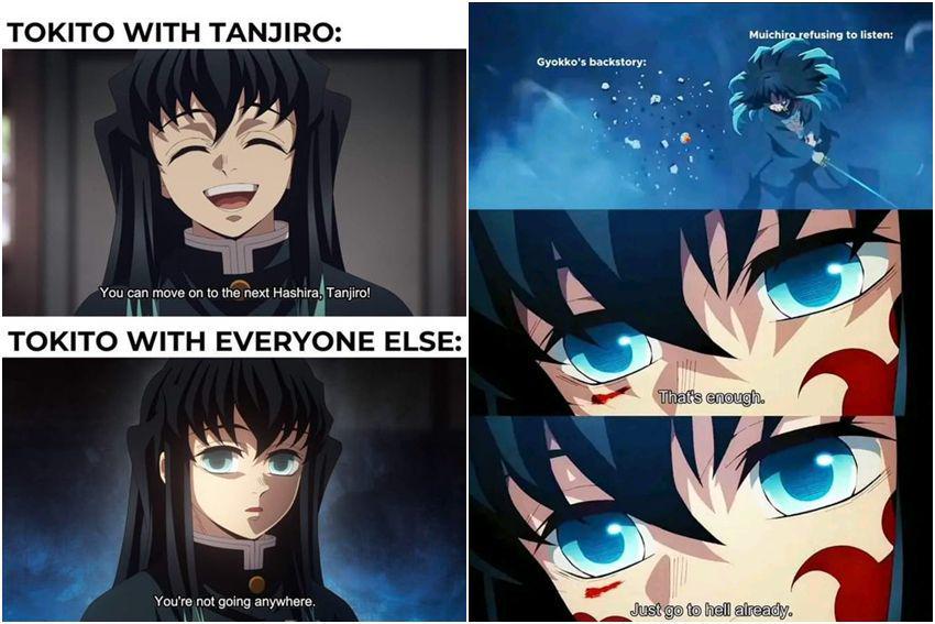 7 Meme Tokito Demon Slayer, Selalu Tersenyum di Depan Tanjiro