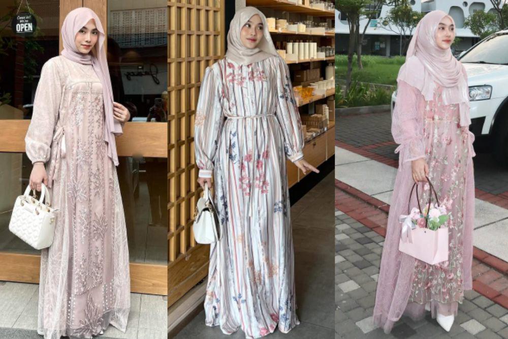 9 Inspirasi Dress Kondangan ala Arcluna Pasha, Tampil Elegan!