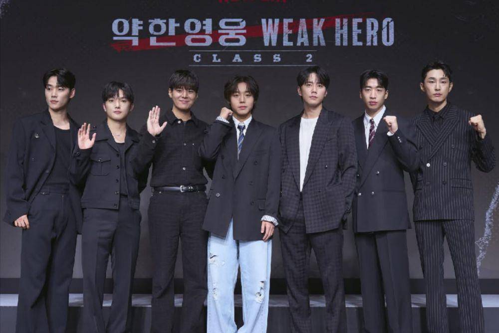 potret konferensi pers drama Weak Hero Class 2 (instagram.com/netflixkr)