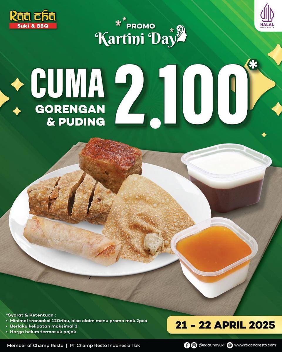 Promo Hari Kartini 2025 Raa Cha (instagram.com/raachasuki)