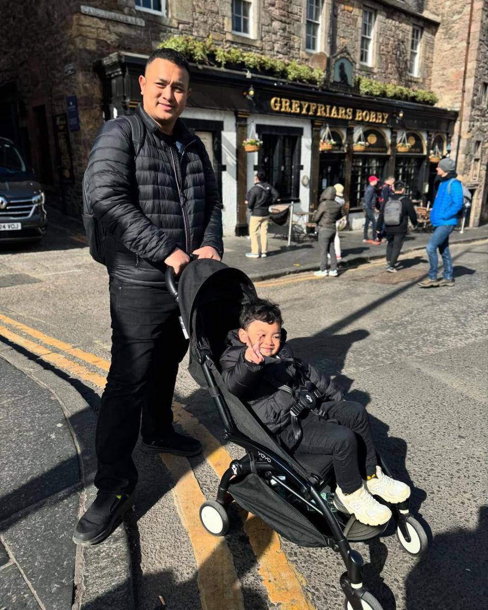 potret Gilang Dirga dan anak (instagram.com/adieztyfersa)