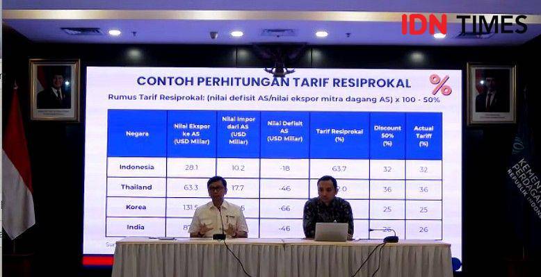 Direktur Jenderal Perundingan Perdagangan Internasional Kementerian Perdagangan (Kemendag) Djatmiko Bris Witjaksono. (IDN Times/Triyan).