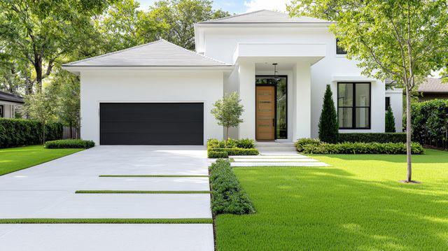 9 Desain Fasad Rumah Warna Putih dari Ragam Tema, Naksir Mana?