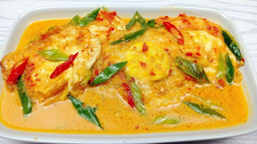Resep Telur Ceplok Kuah Santan yang Sedap, Bikin Nambah Nasi!