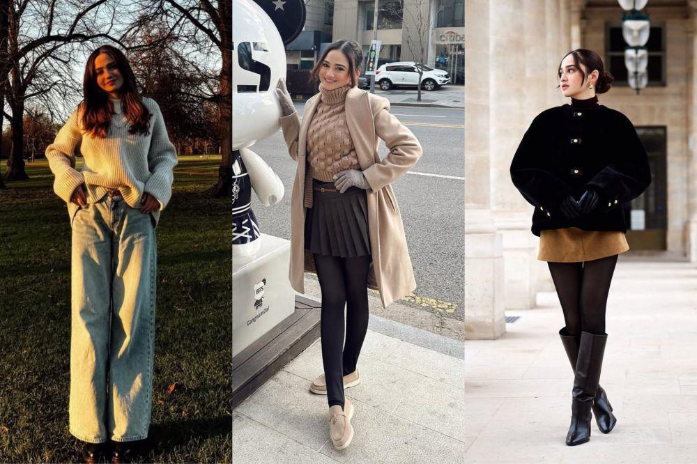 7 Ide Outfit Liburan ke Luar Negeri ala Syifa Hadju, Feminin!