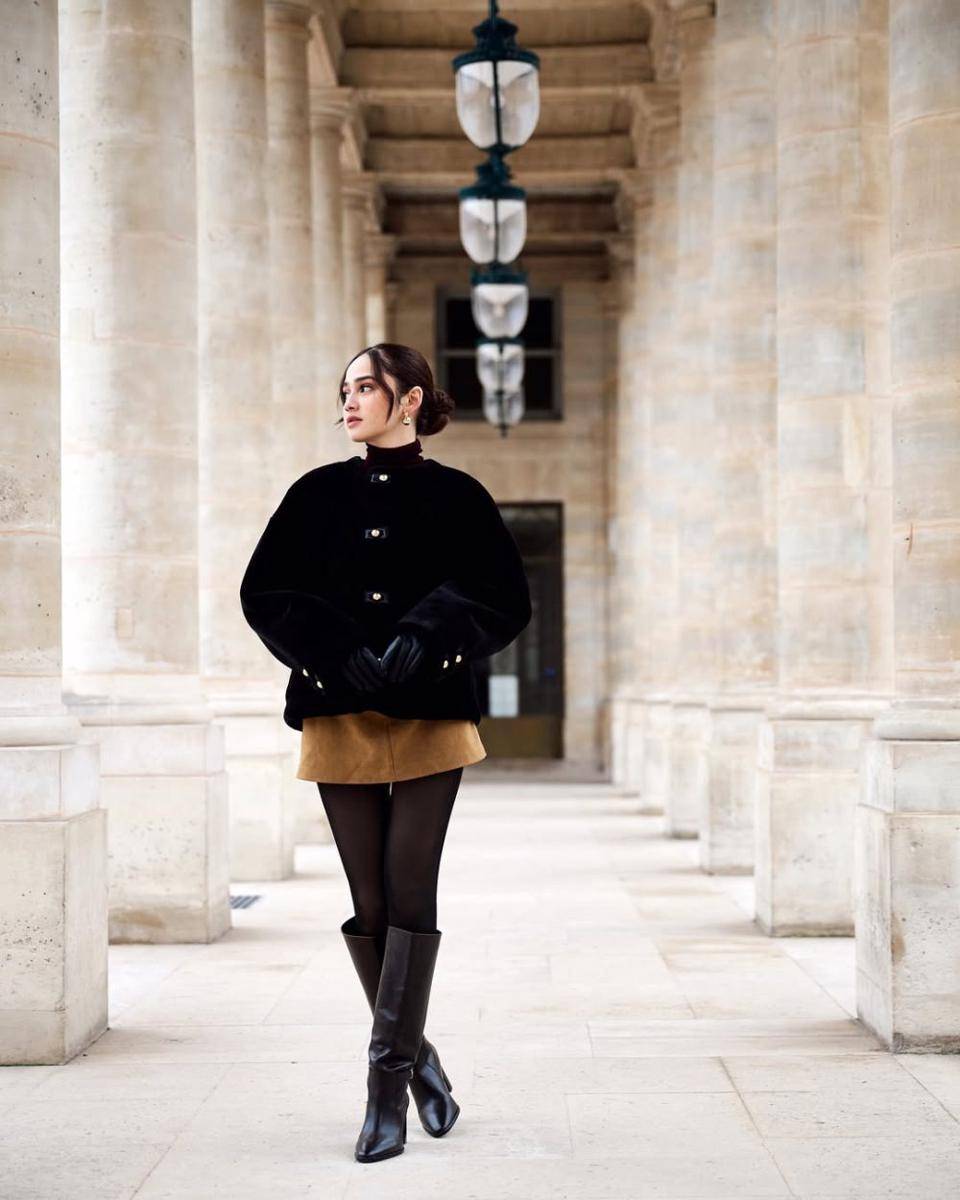 ide outfit liburan ke luar negeri ala Syifa Hadju (instagram.com/syifahadju)