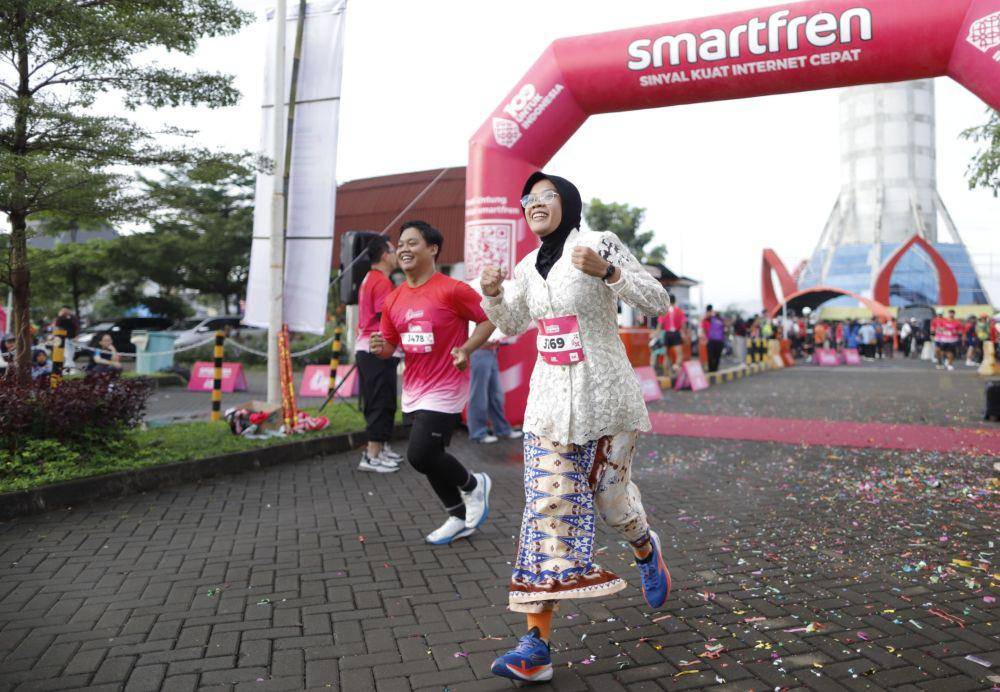 Smartfren Fun Run 2025 di Purwokerto, Gaungkan Hidup Sehat Sportivitas