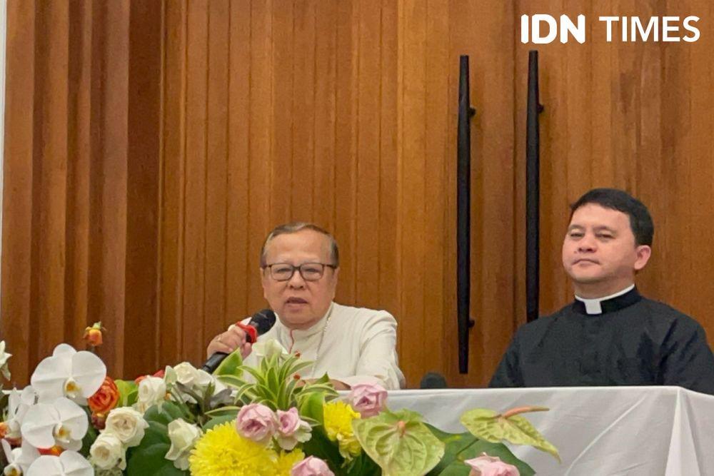 Katedral Jakarta Gelar Misa Arwah Paus Fransiskus 24 April