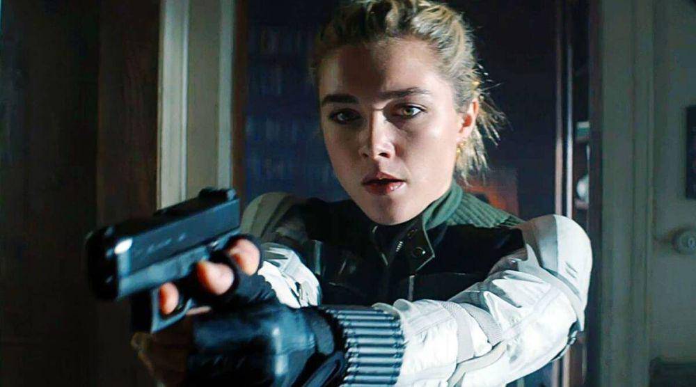 Florence Pugh sebagai Yelena Belova (dok. Marvel Studios/Black Widow)