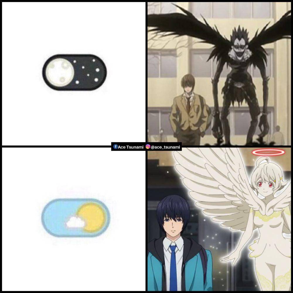 meme anime tentang mode gelap (reddit.com/user/ace_tsunami)