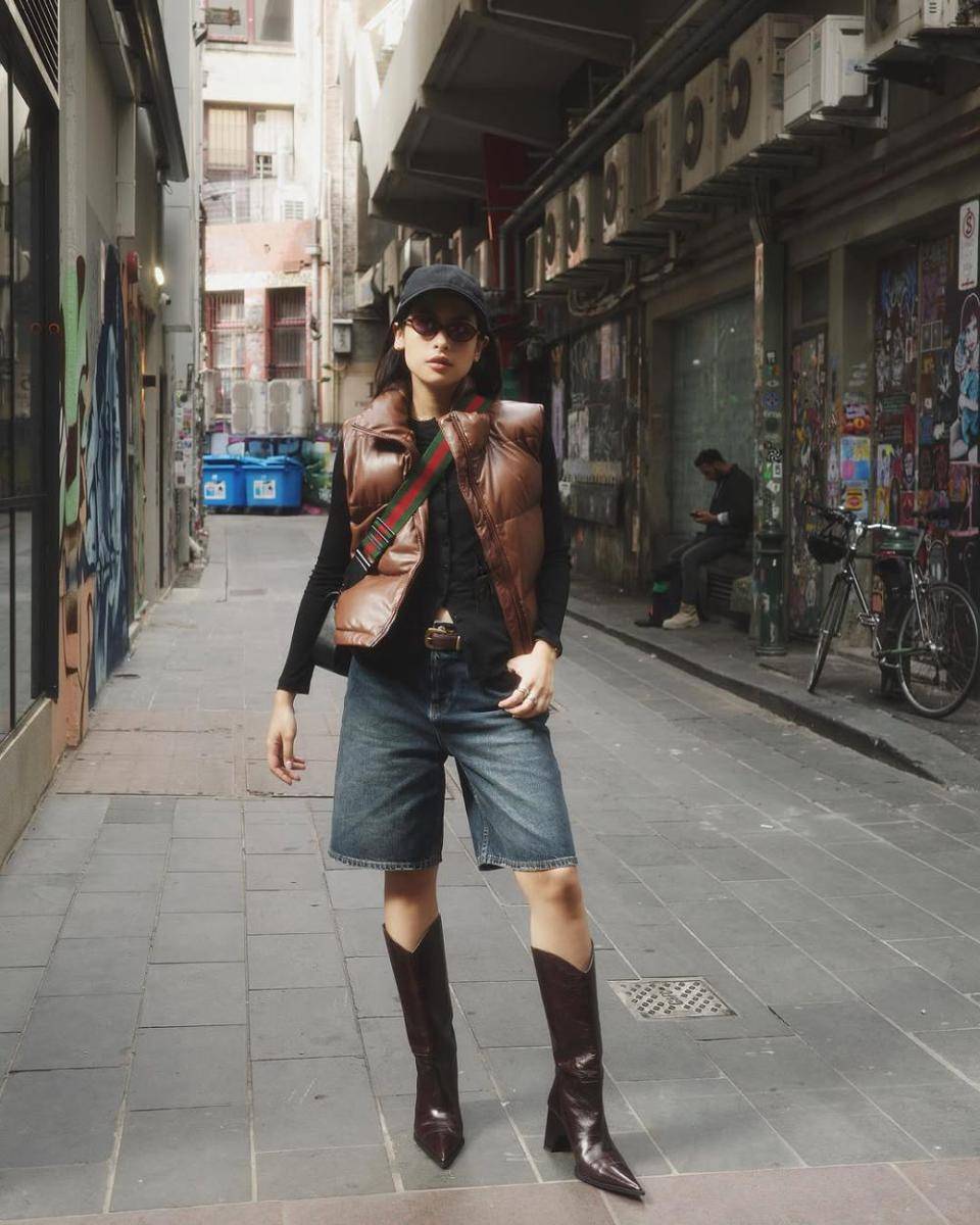 inspirasi casual chic style ala Maudy Ayunda (instagram.com/maudyayunda)
