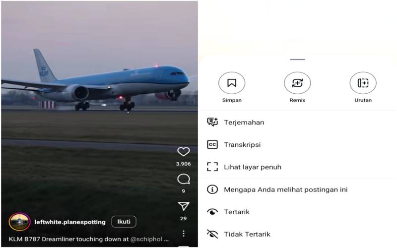 cara reset explore Instagram (dok. pribadi/Jubaedah Haryani)