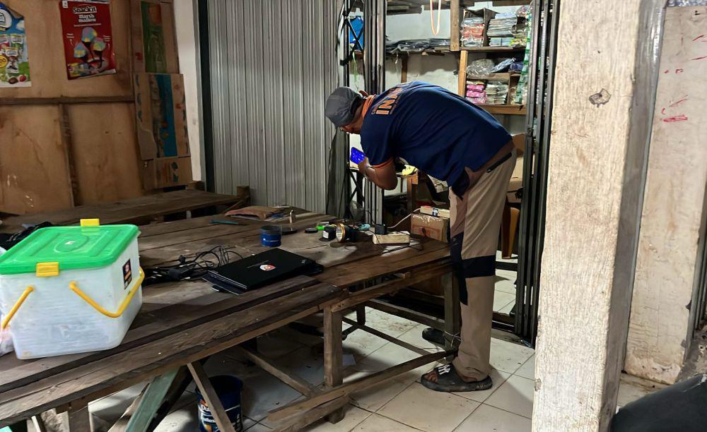 3 Toko di Muba Dibobol Maling dalam Sepekan, Pelaku Rusak Rolling Door
