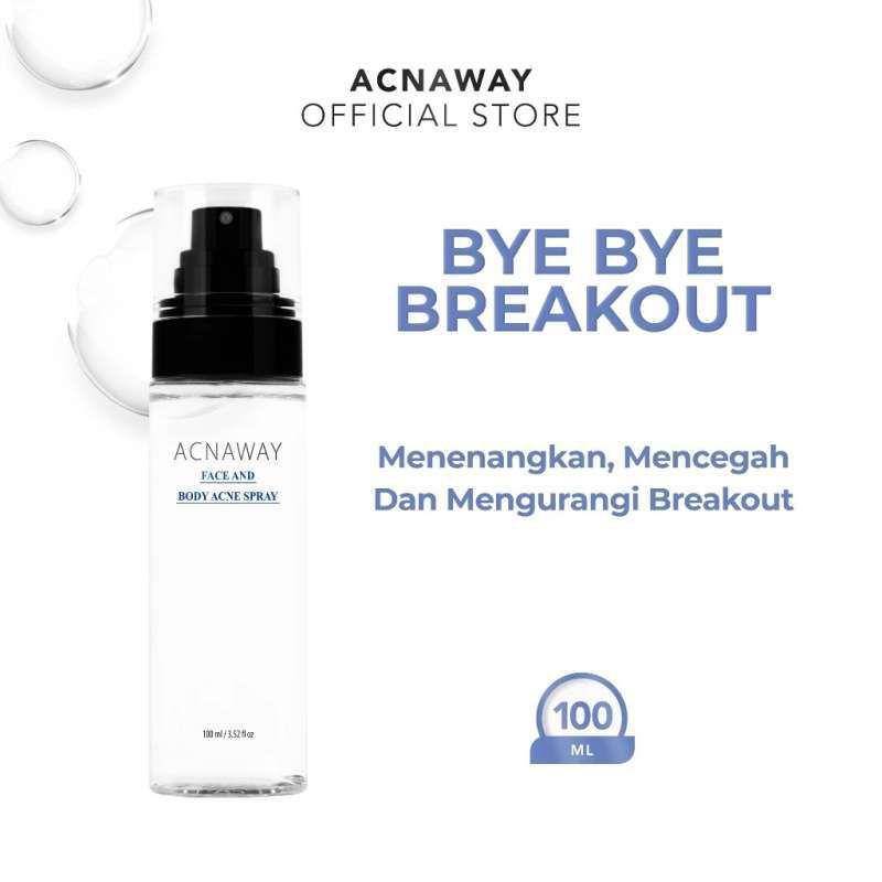 ACNAWAY Acne Face and Body Spray (blibli.com/Beautiva Skincare Official Store)