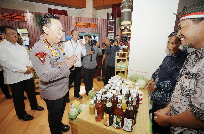 Kapolri Jenderal Listyo Sigit Prabowo membuka Rapat Kerja Teknis (Rakernis) Detasemen Khusus 88 Anti Teror (AT) Polri di Auditorium PTIK, pada Selasa (22/4/2025). (Dok. Humas Polri)