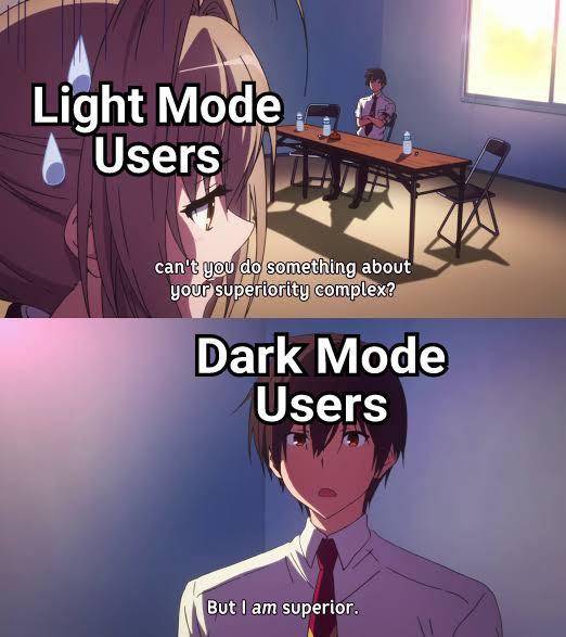 meme anime tentang mode gelap (reddit.com/user/Henry1699)