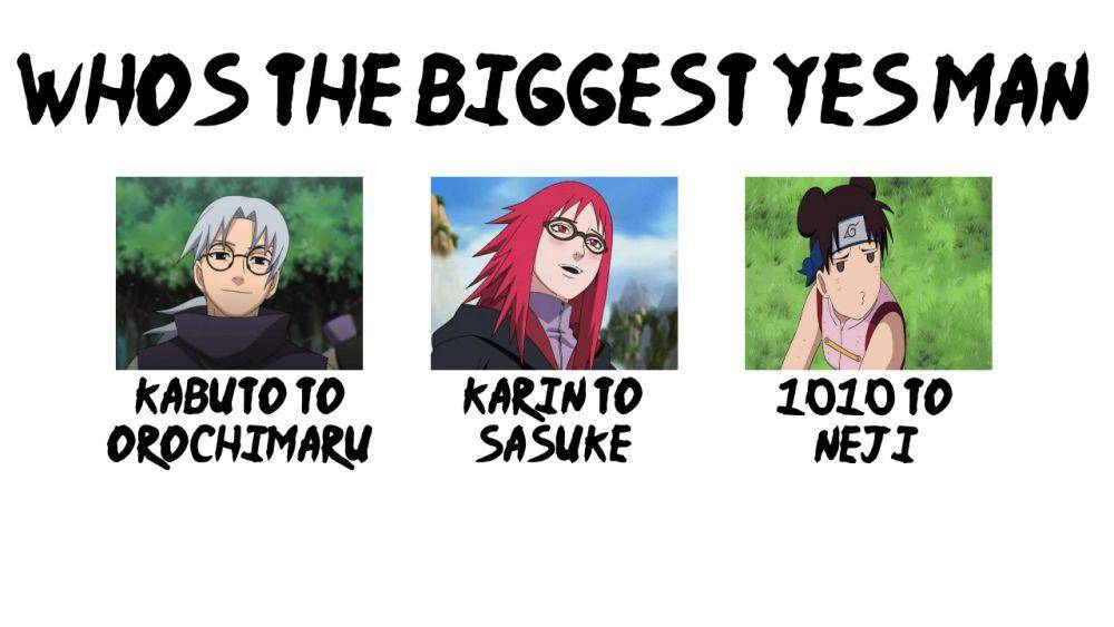 meme Karin Naruto (reddit.com/r/dankruto)