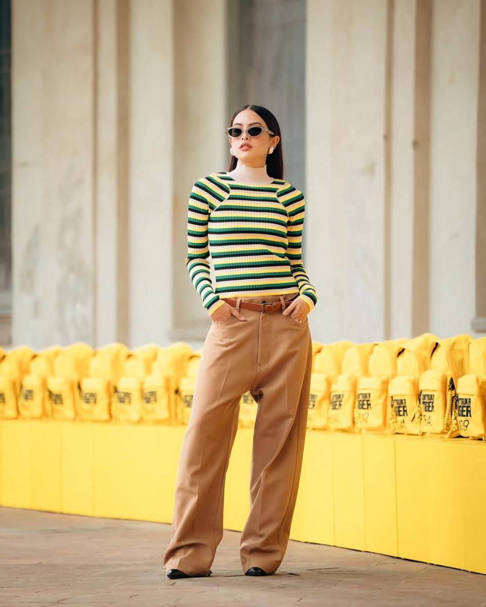 inspirasi casual chic style ala Maudy Ayunda (instagram.com/maudyayunda)