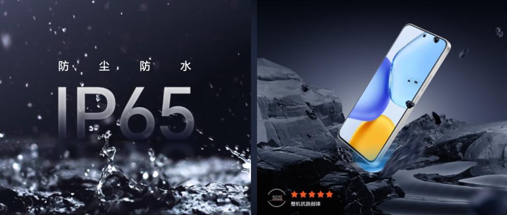 ilustrasi HONOR X60 GT yang bersertifikasi IP65 dan SGS 5-star (honor.com)