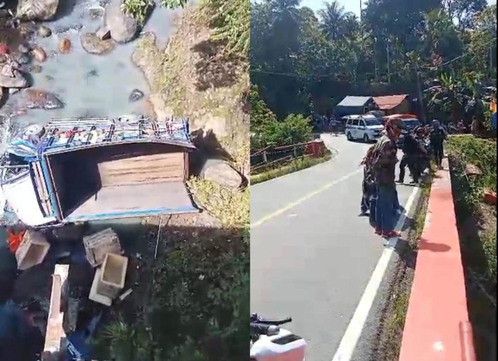 Korban Tewas Truk Masuk Jurang di Pesibar Bertambah, Ini Kronologinya