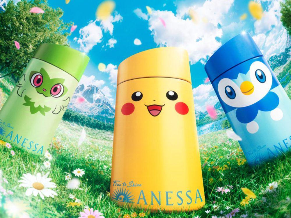Sunscreen Kolaborasi Anessa dan Pokemon, Hadirkan Petualangan Seru!