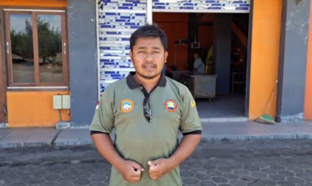 Koordinator SAR Satlinmas Wilayah 3 Bantul, Muhammad Arief Nugroho.(IDN Times/Daruwaskita)