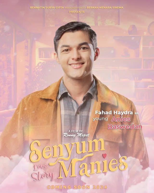 poster karakter film Senyum Manis Love Story (Instagram.com/senyummanieslovestory)