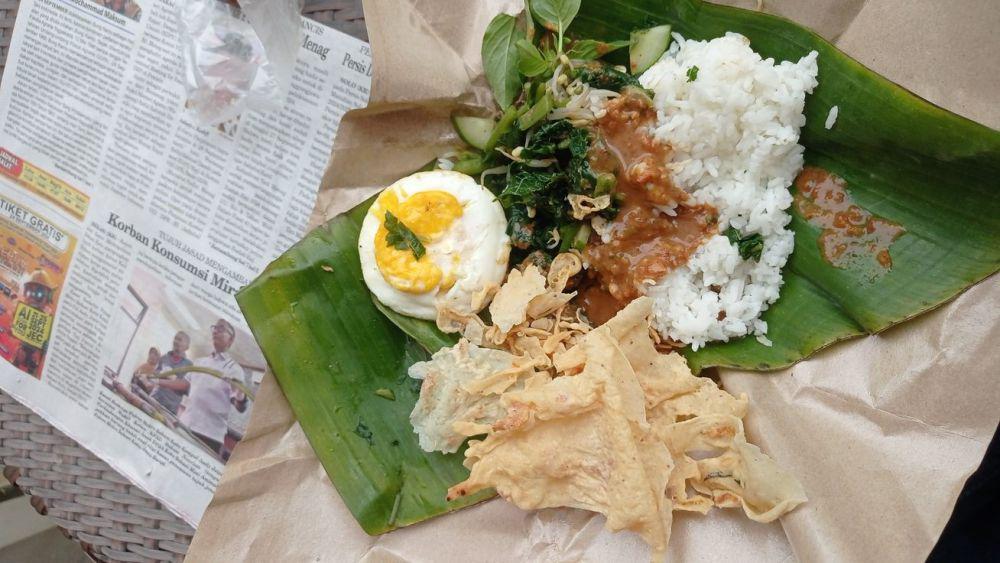 ilustrasi nasi pecel/pinterest.com