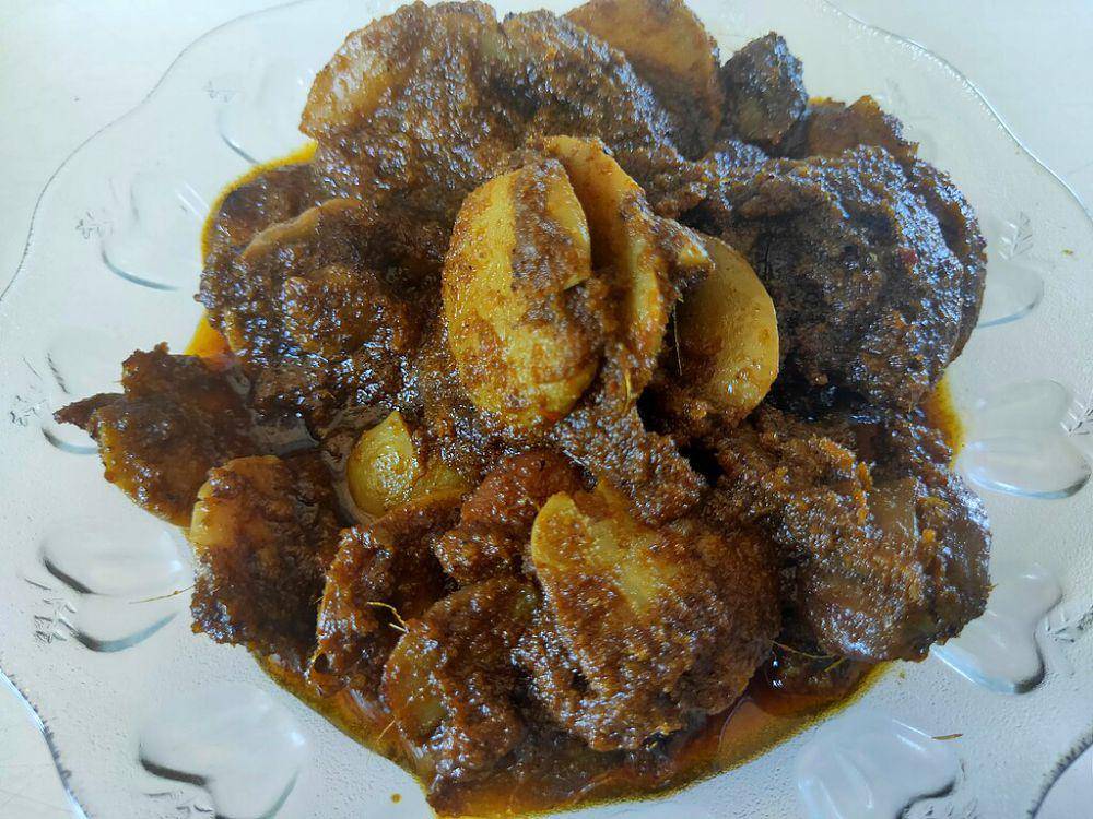 ilustrasi rendang jengkol (commons.wikimedia.org/S Kartika)