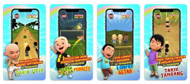 screenshot game ChokiChoki Kompetisi Upin Ipin (dok. Google Play Store)