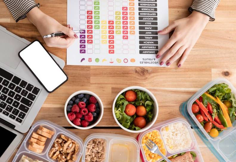 ilustrasi meal planning (freepik.com/freepik)