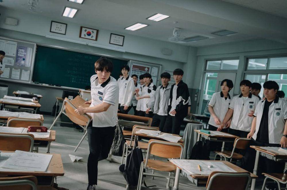 Park Ji Hoon di drama Weak Hero Class 1 (dok. Netflix/Weak Hero Class 1)