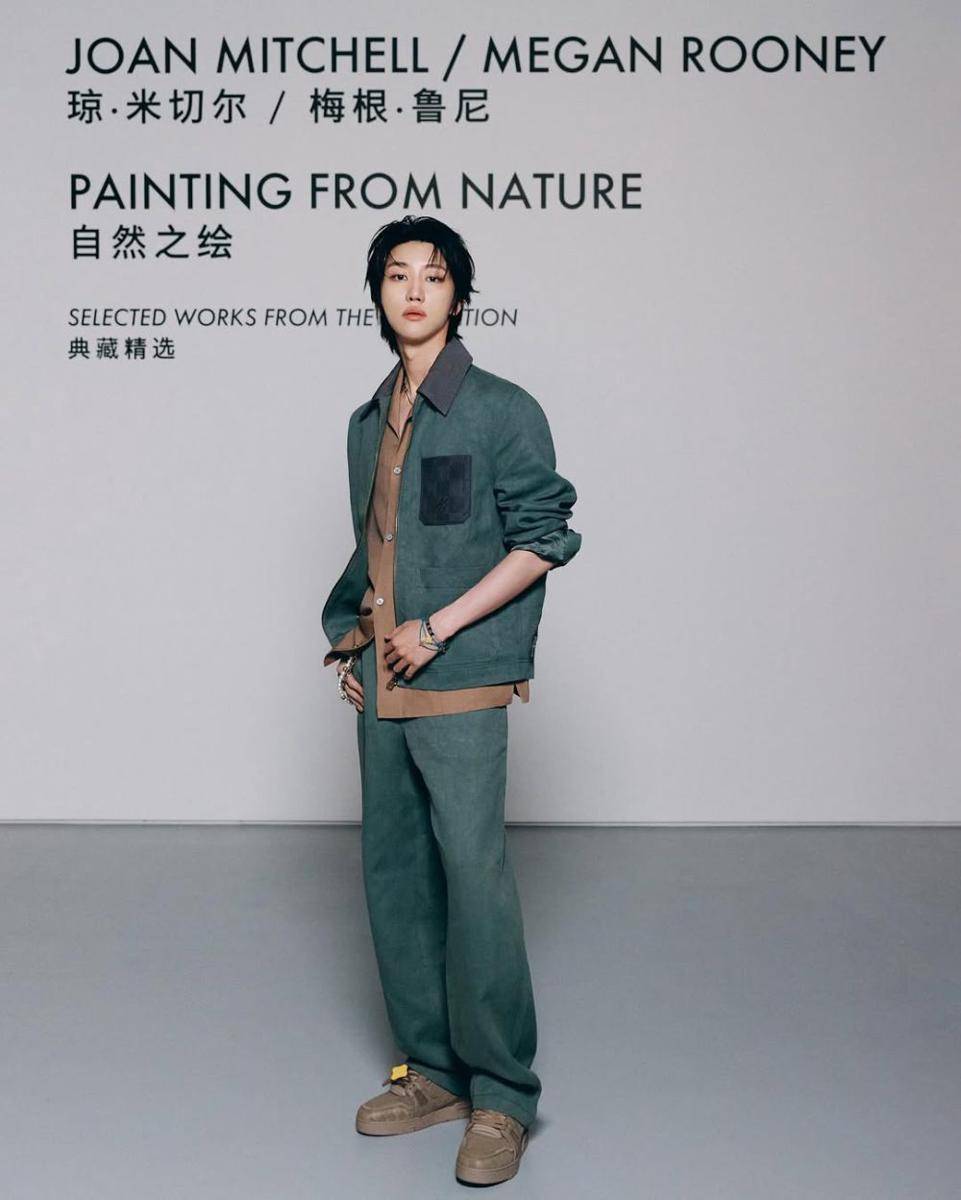 potret The8 hadiri Espace Louis Vuitton (instagram.com/xuminghao_o)
