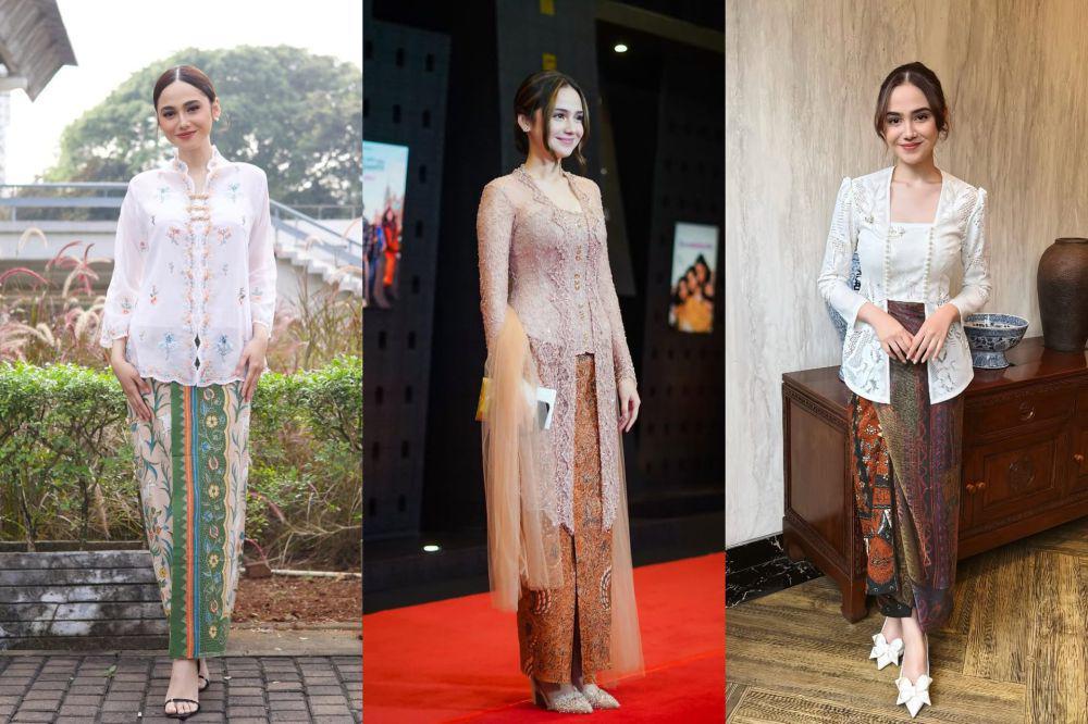 7 Ide Styling Busana Etnik ala Syifa Hadju, Ada Kebaya sampai Batik