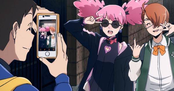 Pop Step berfoto dengan penggemarnya - My Hero Academia: Vigilantes