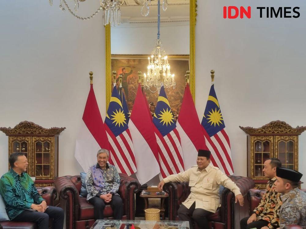 Terima Wakil PM Malaysia, Prabowo: Kawan Lama Ini