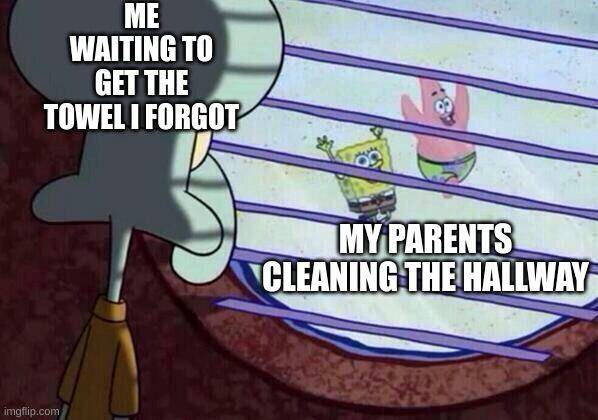meme Squidward melihat ke luar jendela (imgflip.com/no_thanks)