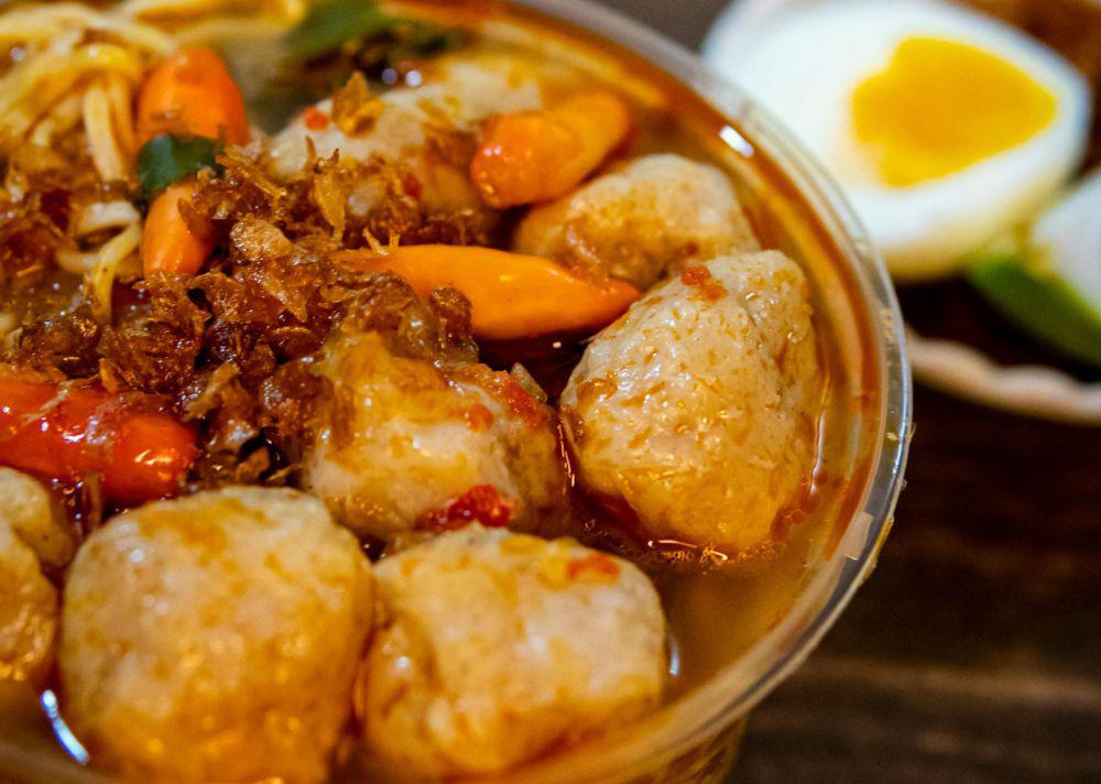 Ilustrasi bakso kuah pedas (pexels.com/Baarast Project)