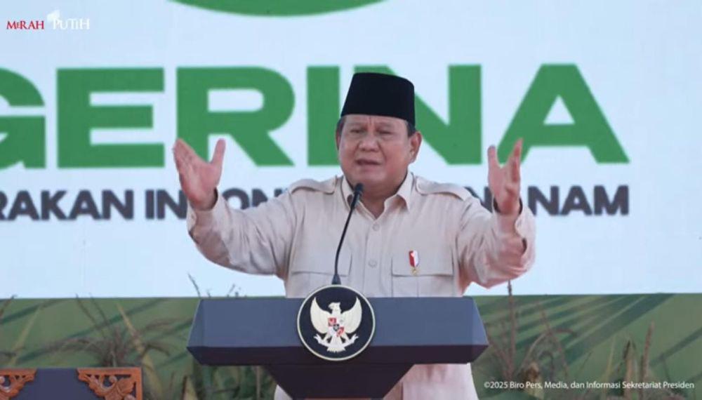 Prabowo Ingin Buat Pertanian Vertikal di Perkotaan Indonesia