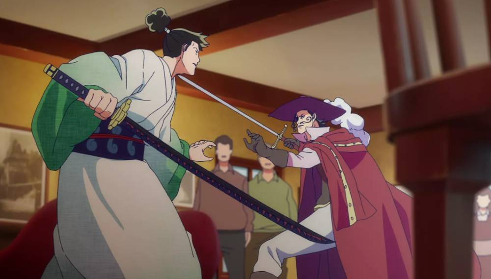 cuplikan dari anime Monsters: 103 Mercies Dragon Damnation (2024) (dok. E&H Production)