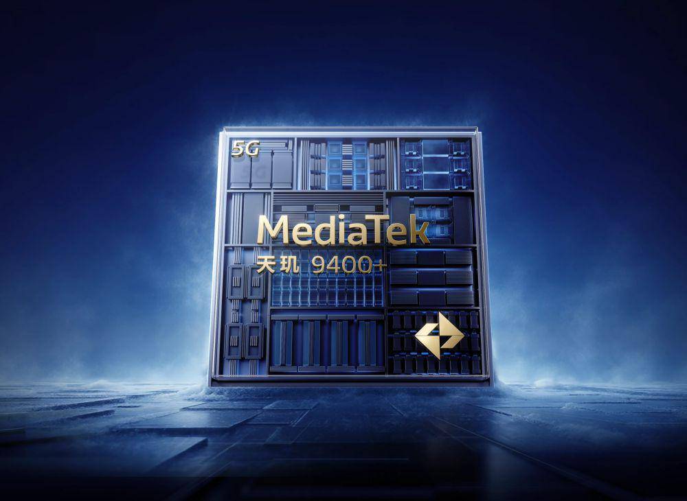 ilustrasi prosesor MediaTek Dimensity 9400+ (realme.com)