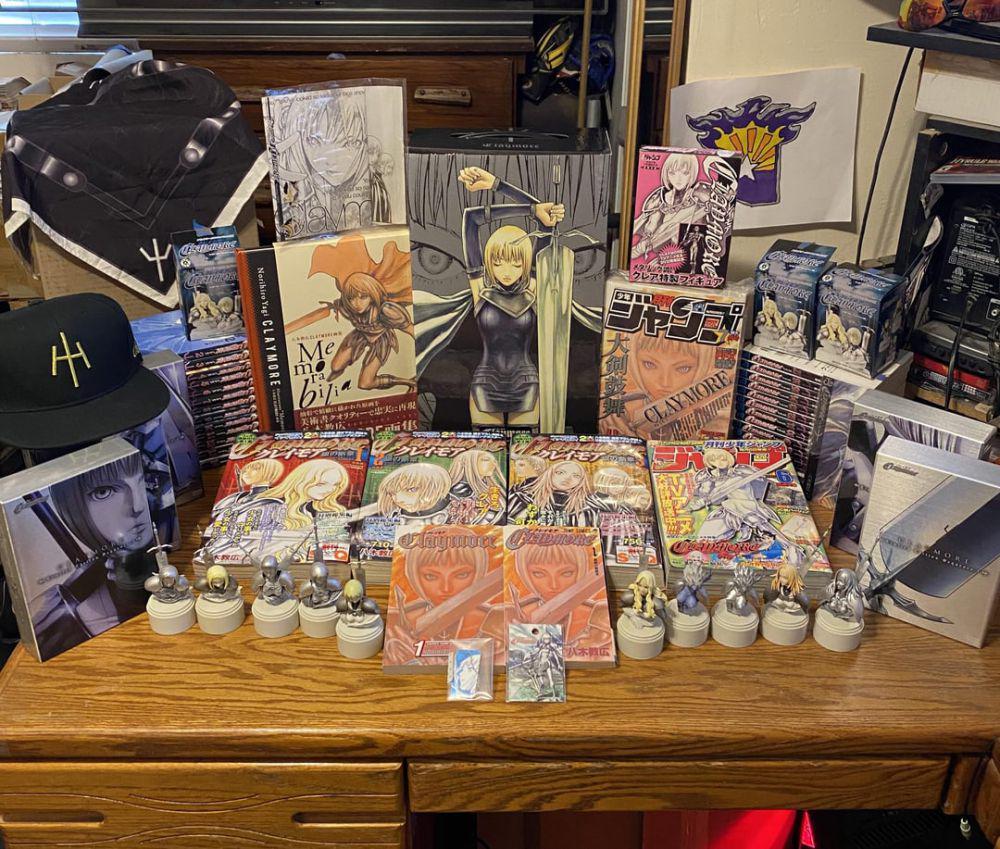 7 Koleksi Claymore, Banyak Figur Keren Bertebaran!