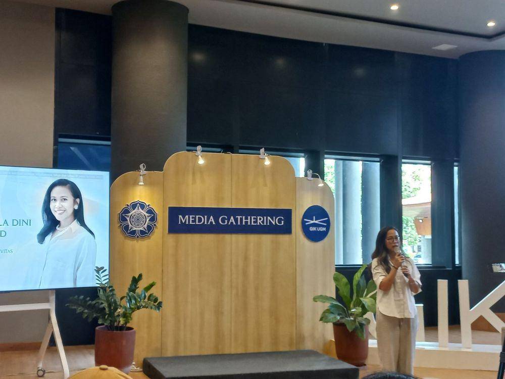 CEO GIK UGM Alfatika Aunuriella Dini (IDN Times/Yogie Fadila)